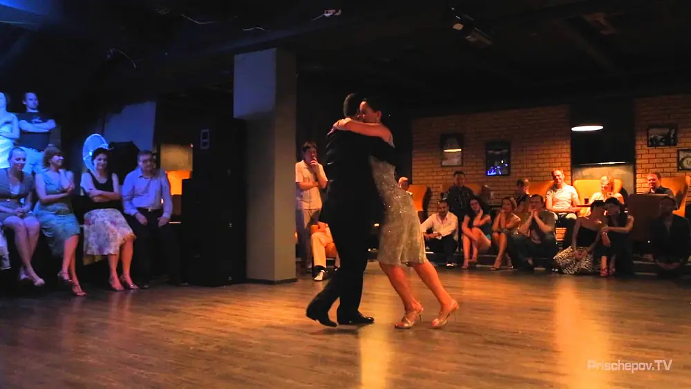 Video thumbnail for Ricardo Biggeri & Cecilia Piccinni, 4-4, Moscow, Milonga "La Vida", 03.07.2015