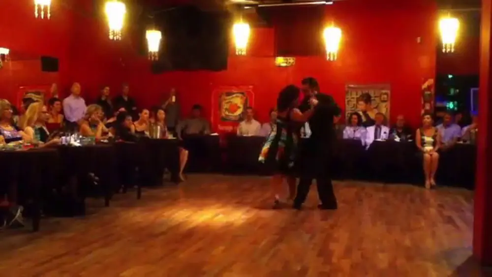 Video thumbnail for Bailaron Graciela Gonzalez & Leonardo Sardella, en la Milonga de los domingos. Part.1 - 03/01/16