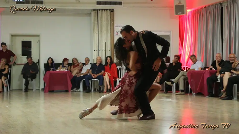 Video thumbnail for Lorena Tarantino y Gianpiero Ya Galdi  - Tango - (3/4) - Querido Milonga, Tel-Aviv - 13-09-2019
