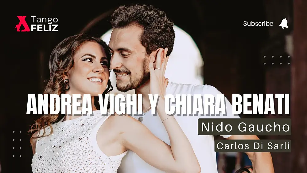 Video thumbnail for Andrea Vighi e Chiara Benati - Nido Gaucho Orquesta de Carlos Di Sarli Ambasciata Inglese a BA 1/2