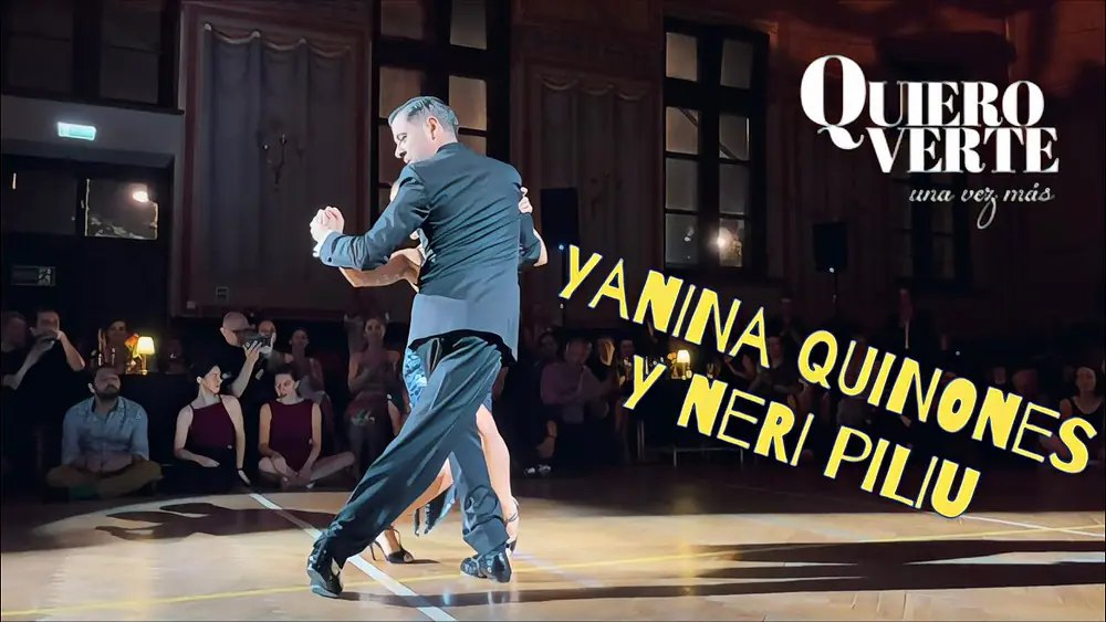 Video thumbnail for Yanina Quiñones & Neri Piliu 1/4 Quiero Verte Tango Festiwal 2023