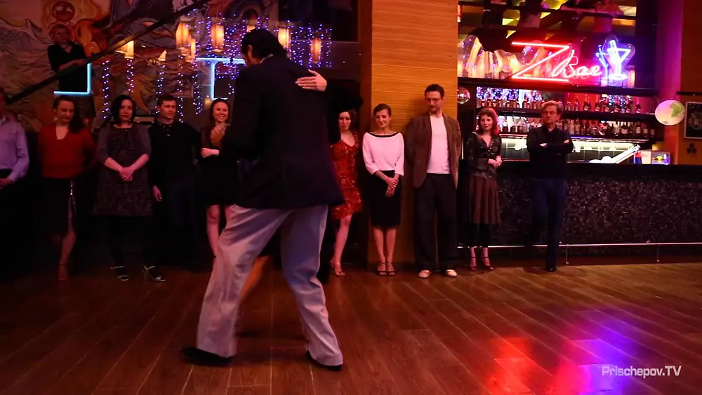 Video thumbnail for Omar Quiroga & Veronica Palacios, 3-4, Prischepov TV - Tango Channel