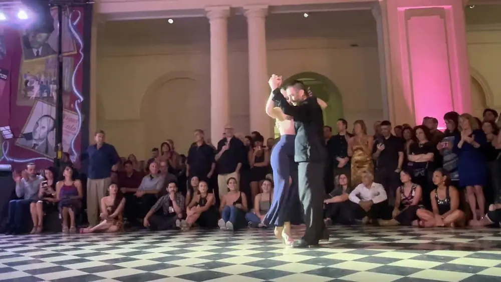 Video thumbnail for Sergio Cortazzo y Silvia Carlino, Leandro Capparelli y Jeannette Erazu @ La Plata Baila Tango 4/6/23