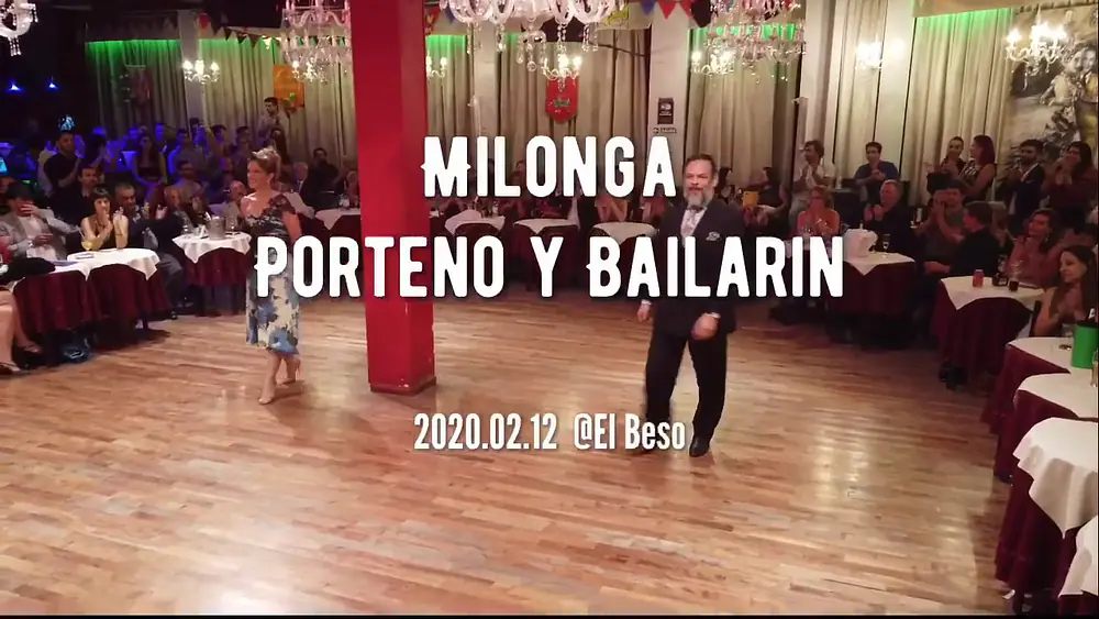 Video thumbnail for Fabian Peralta Y Josefina Bermudez Tango Performance @El Beso 01
