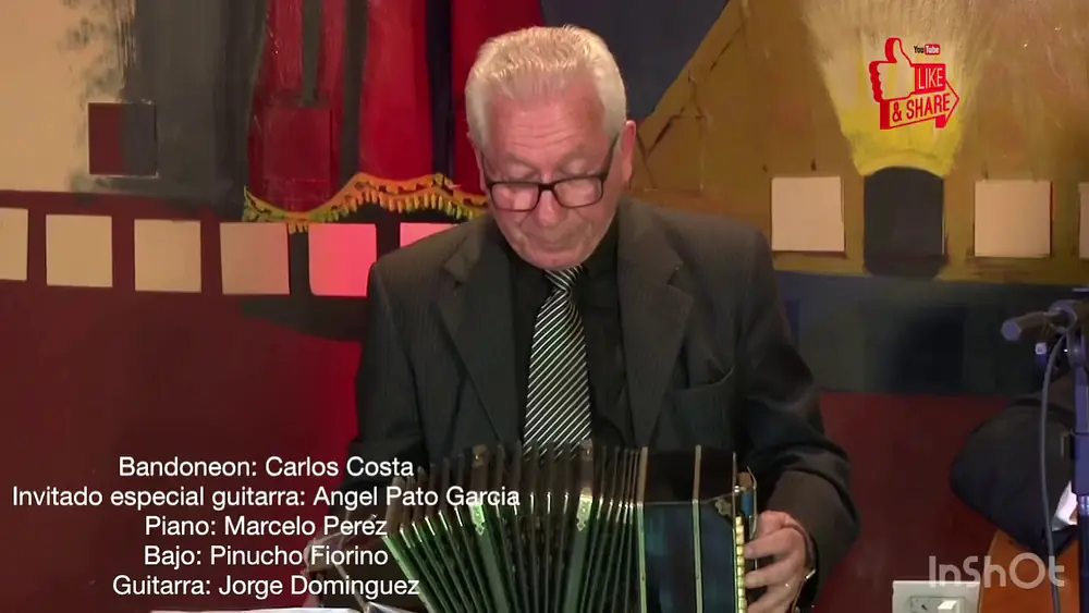 Video thumbnail for TANGO Georgina Vargas Sing🎤🎼Canta Cambalache✔️Yira Yira✔️Milonga Sentimental‼️With Angel Pato Garcia