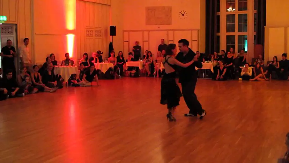 Video thumbnail for Mariano "Chicho" Frumboli & Juana Sepulveda Racing Club Milonga, Zürich 13.12. 2014_1