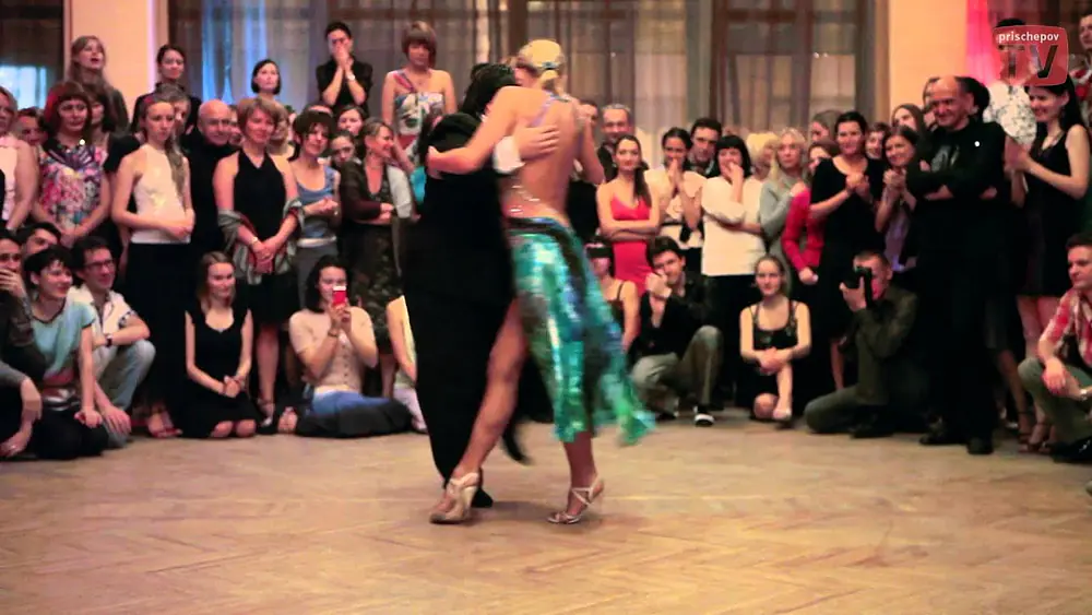 Video thumbnail for Alejandra Mantinian & Aoniken Quiroga, Moscow, (1-4), http://prisсhepov.ru, archive video, tango