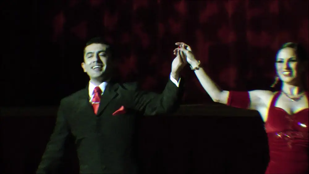 Video thumbnail for Daniel Juarez, Alejandra Armenti y Valentin at Vecher Tango August 17, 2019