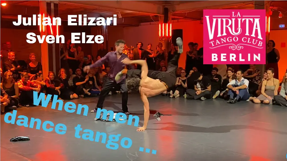Video thumbnail for La Viruta Berlin 2022 - When men dance tango - Julian Elizari + Sven Elze