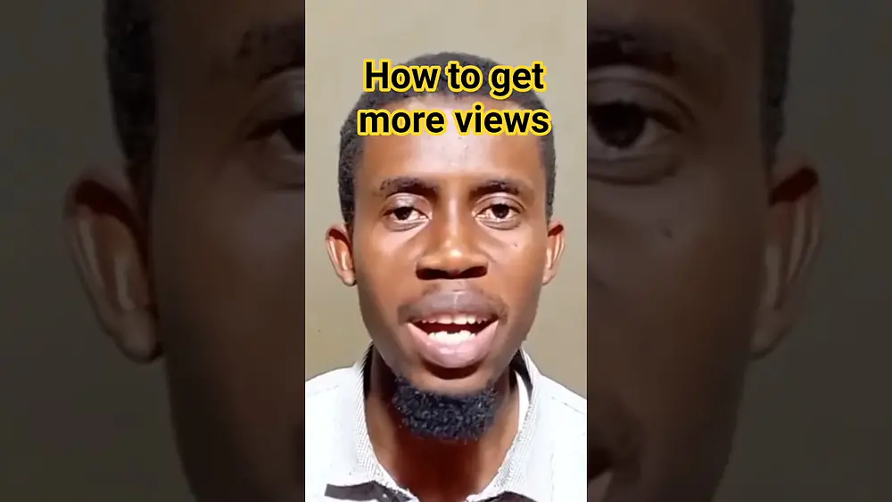 Video thumbnail of how to get more views on YouTube #1000subscriber #seo #moreviewers