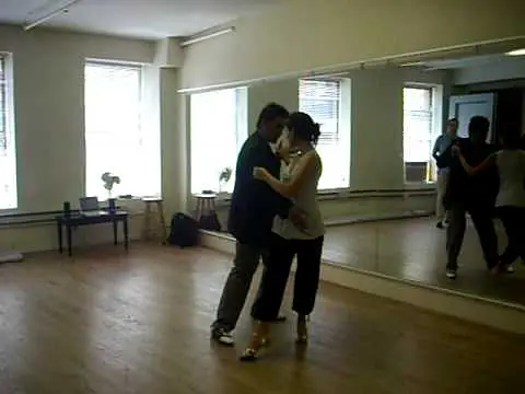 Video thumbnail for Argentine Tango: Mario Consiglieri & Anabella Lapices & Enrosques workshop