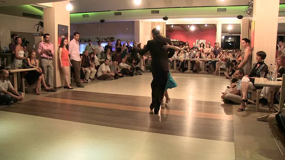 Video thumbnail for Elli Karadimou & Gabriel Marino 2/3. SUNNY TANGO FESTIVAL 2012, Crete, Greece