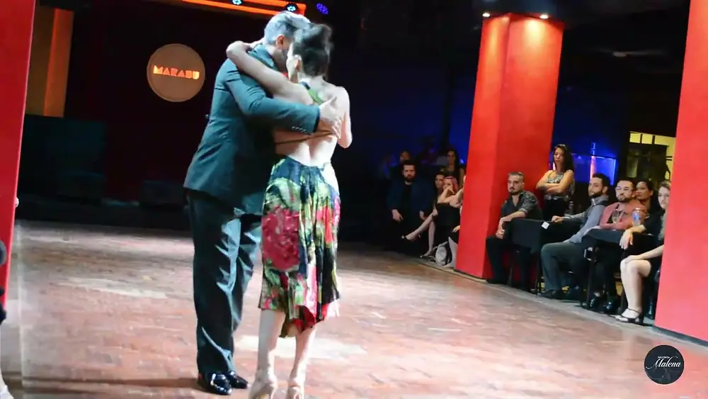 Video thumbnail for Eladia Cordoba & Andrés Laza Moreno en Milonga Malena - Marabu!! 1/3