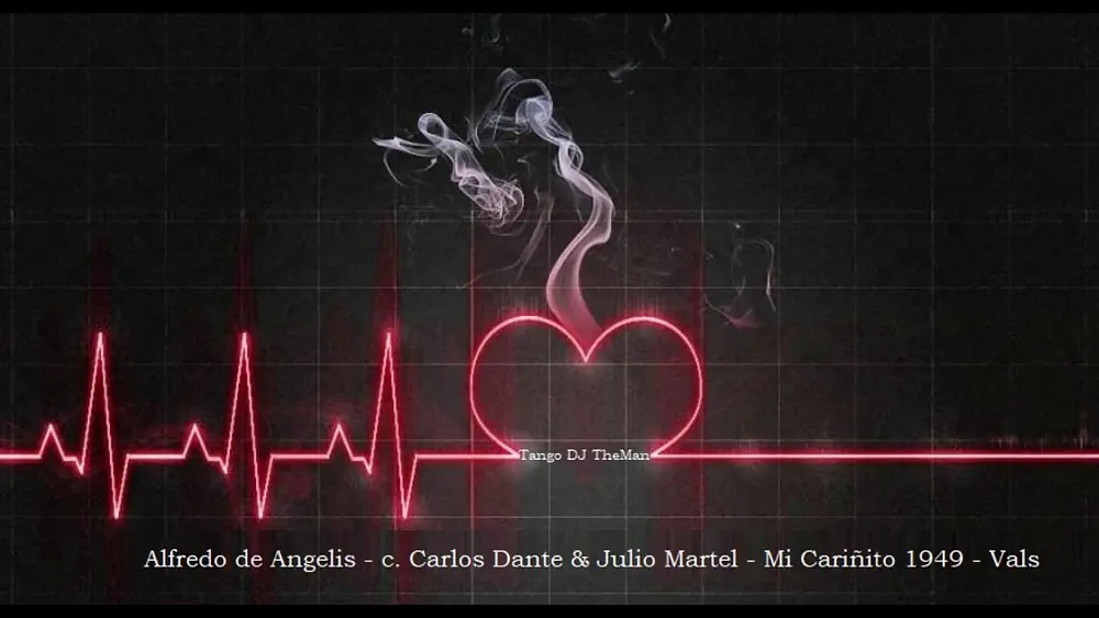 Video thumbnail for Tango DJ TheMan - Alfredo de Angelis - c. Carlos Dante & Julio Martel - Mi Cariñito 1949 - Vals