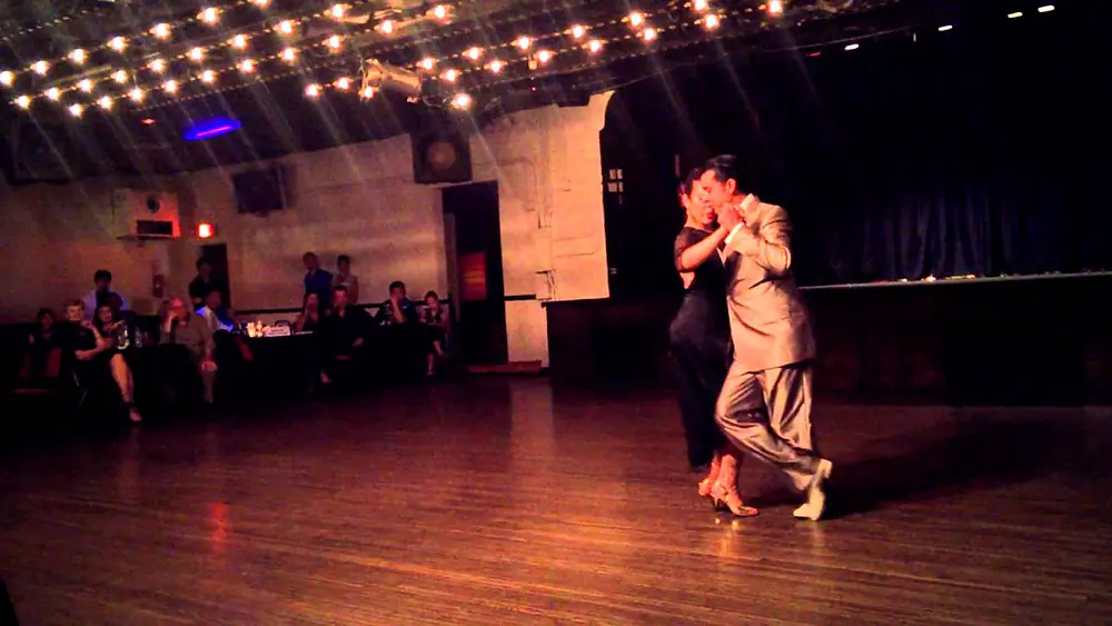 Video thumbnail for Facundo de la Cruz and Pao Sanz 2012 Tango  Salon world champions perform at Tango Mio.