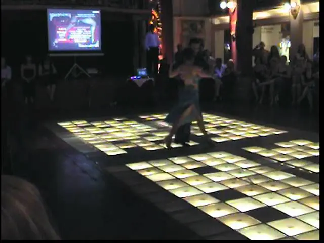 Video thumbnail for "Piazzolla Tango" esibizione di Aurora Lubiz y Luciano Bastos. Video di elburchia.