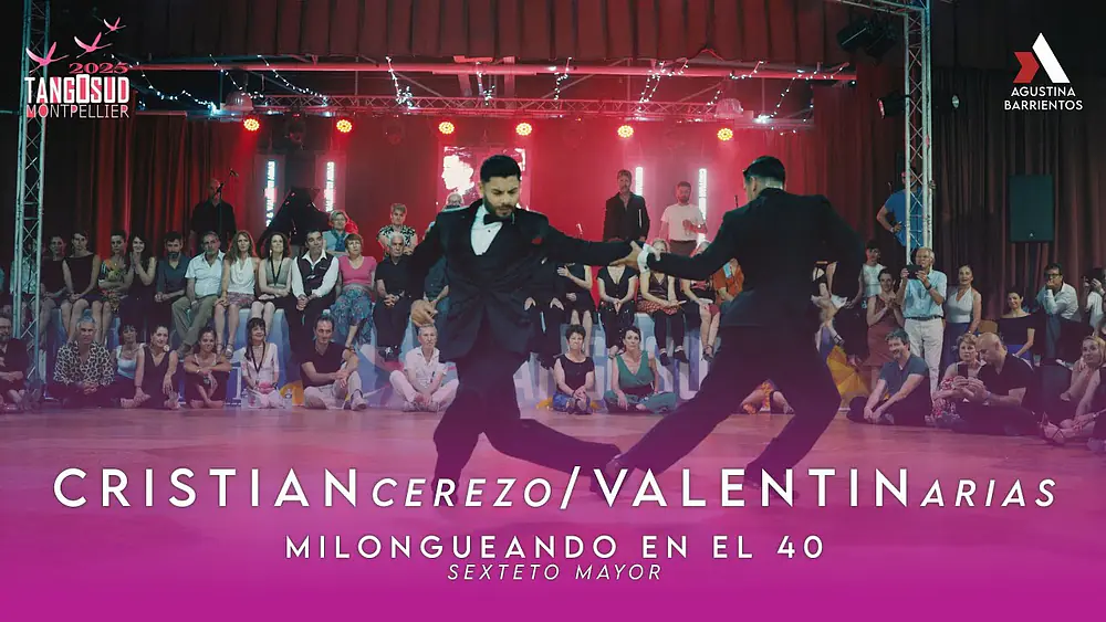 Video thumbnail of CRISTIAN CEREZO & VALENTIN ARIAS - MILONGUEANDO EN EL 40 - TANGOSUD FESTIVAL, MONTPELLIER