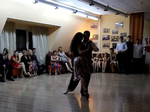 Video thumbnail for Sigrid Van Tilbeurgh & Roman Konyshev in Chelyabinsk. Buenos Tangos Club 2012-11-04. 2