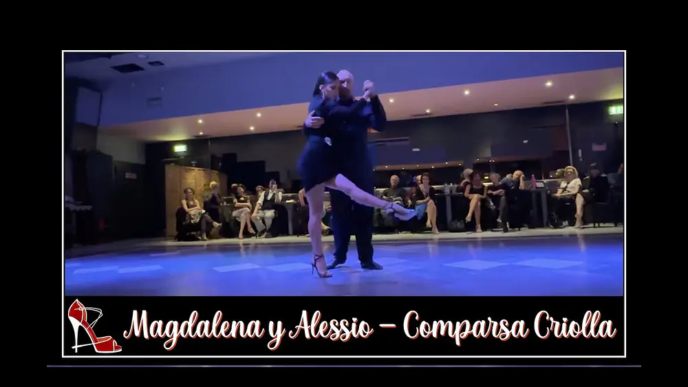 Video thumbnail for Magdalena Valdez y Alessio Altieri 2/3 - Comparsa Criolla (Troilo)- Milonga Libre (Firenze)