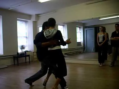 Video thumbnail for Argentine Tango: Mario Consiglieri & Anabella workshop SACADAS for  2