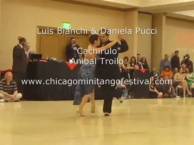 Video thumbnail for luis bianchi & daniela pucci tango exhibition 2 - 2012 Cmtf