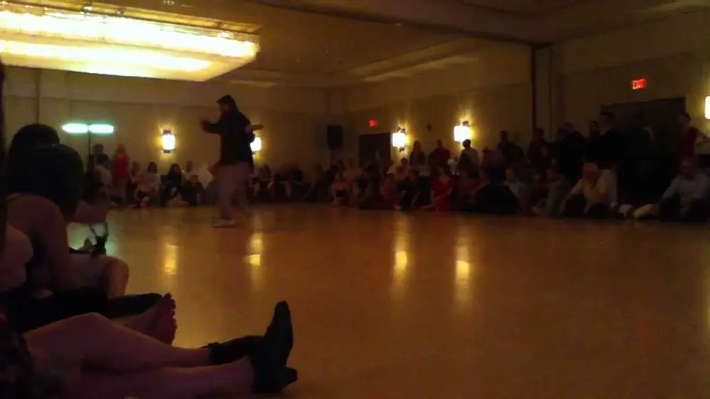Video thumbnail for Dana Frigoli and Adrian Ferreyraat Chicago Tango Week 2012, Friday night Milonga, performance 1