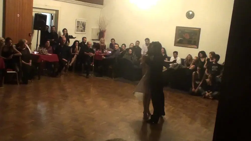 Video thumbnail for Panagiotis Karaboulas & Maria Mantziou 1 @ Milonga del Salon