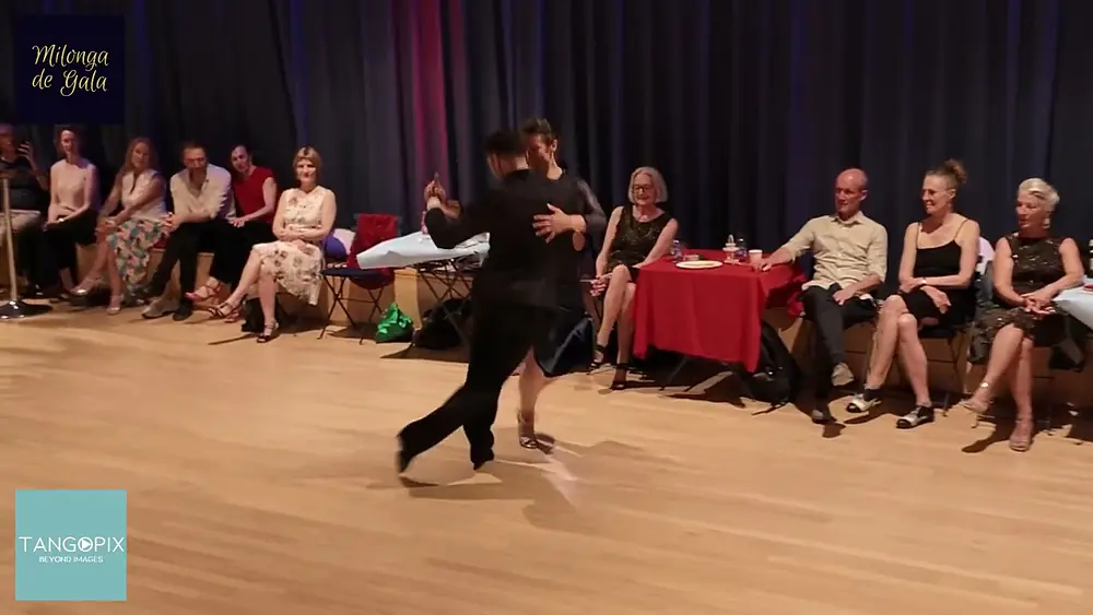 Video thumbnail for MILONGA DE GALA '24 - Vida Lisaite & Lucian Stan dance Alfredo De Angelis - Del pasado