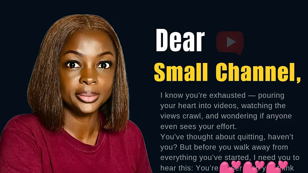 Video thumbnail of Small Channels Do This - How to Survive Small Channel Hell and Grow Fast on YouTube