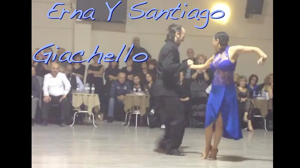 Video thumbnail for Te Vas Milonga - Salgan Y Del Lio - Erna Y Santiago Giachello