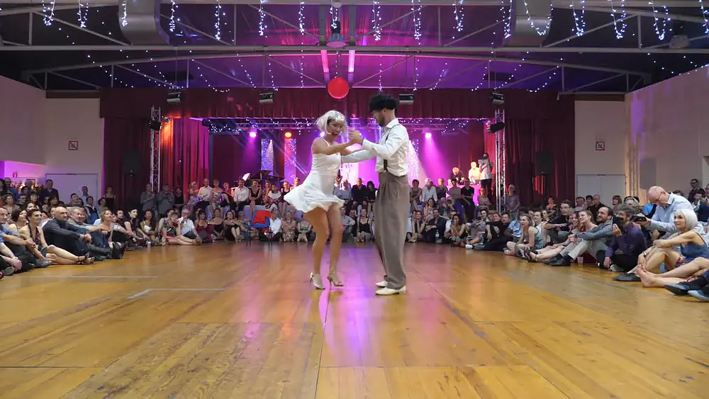 Video thumbnail for FUN !!! Maria Belen y Santiago Giachello dance La Cumparsita 😂😂😂