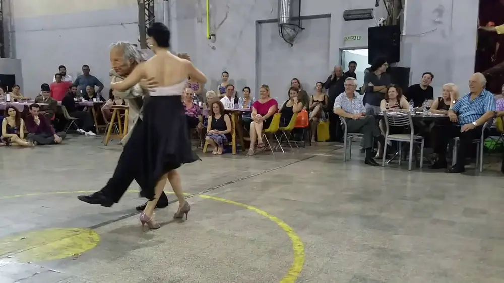 Video thumbnail for Guillermo Peque Barrionuevo y Mariela Sametband-El Flete-Milonga del Moran