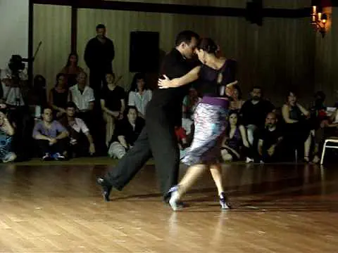 Video thumbnail for Esteban Moreno and Claudia Codega. Indio manso. Show at Tangon-2010