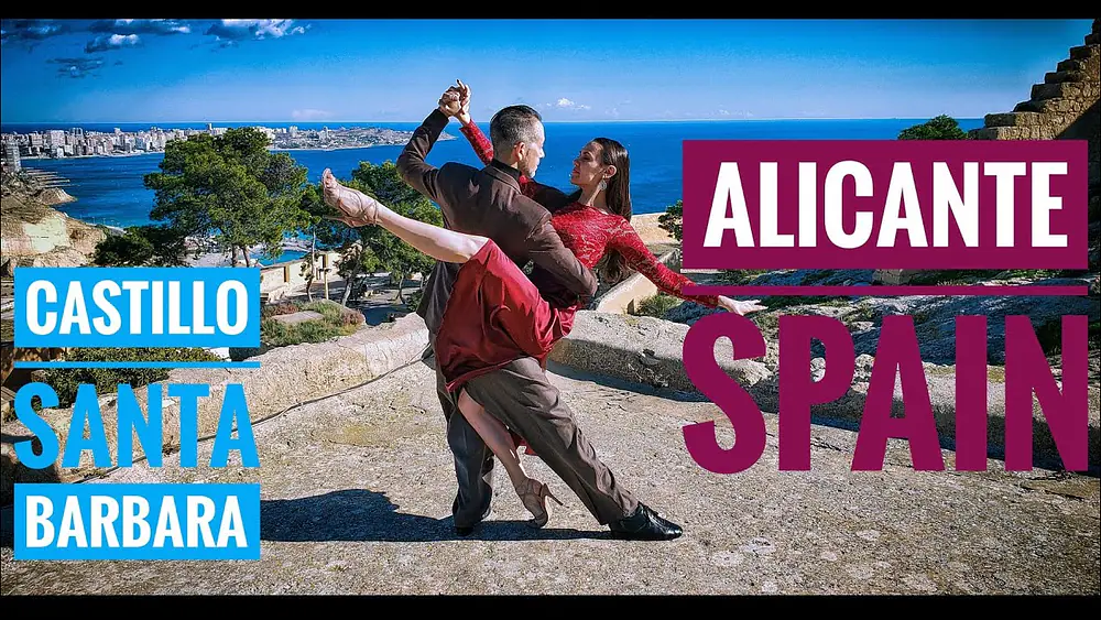 Video thumbnail for Michael Nadtochi & Elvira Lambo. Dancing Tango Vals at Castillo Santa Barbara - Alicante, Spain.