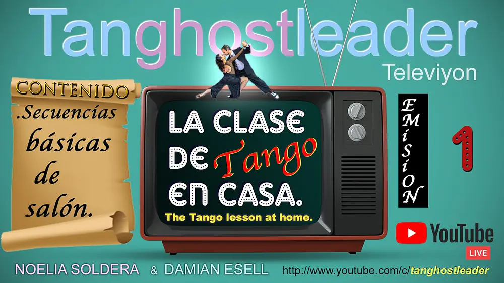 Video thumbnail for Secuencias básicas de salón, Emisión 1, x Damián Esell y Noelia Soldera