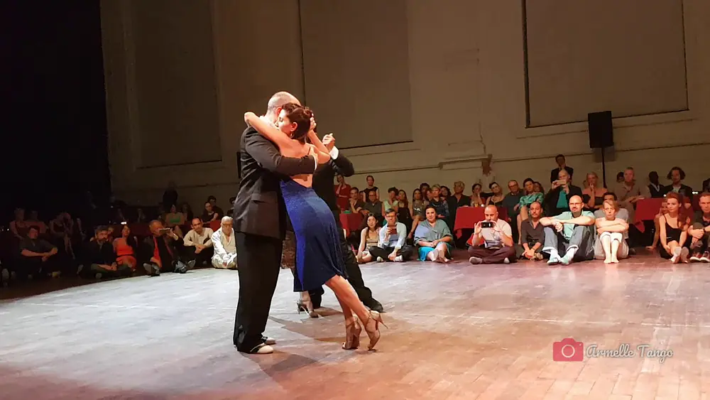 Video thumbnail for Sabrina & Ruben Veliz And Horacio Godoy & Cecilia Berra ❤Tango: Tigre Viejo @ The Brussels Tango Fes