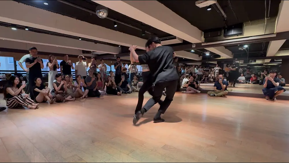 Video thumbnail for Diego Ortega & Aldana Silveyra First Time in Hong Kong “GIROS SPEED” performance Workshop Class.