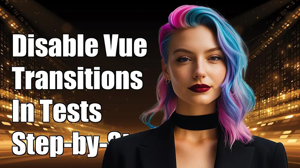Video thumbnail of Disabling Vue.js Transitions in Tests: A Step-by-Step Guide