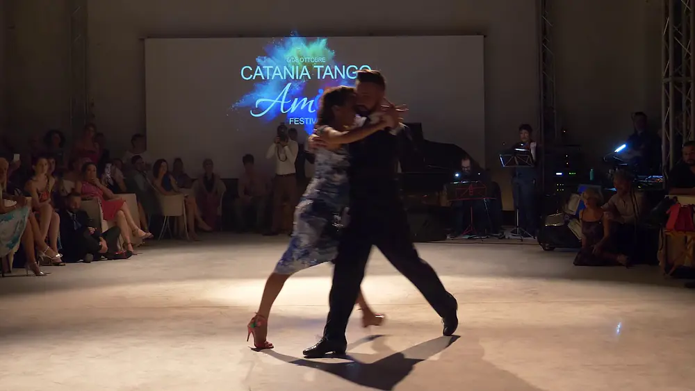 Video thumbnail for Luna Palacios & Javier Rodriguez + Tango Spleen Trio. Catania Tango Amore 2017