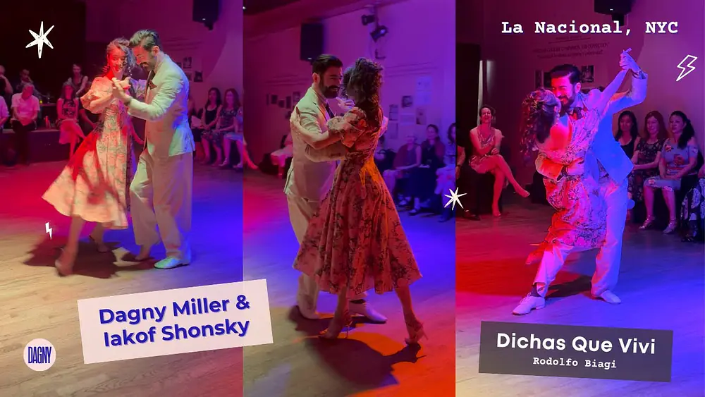 Video thumbnail for Dagny Miller & Iakof Shonsky Vals to "DIchas Que Vivi" by Rodolfo Biagi at La Nacional in NYC