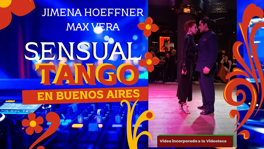 Video thumbnail for El Pañuelito blanco tango baile Max Vera, Jimena Hoeffner, Milonga Parakultural set 2024