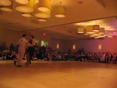 Video thumbnail for Oliver Kolker & Silvina Valz perform a Tango milonga at Chicago Tango Week July 2009