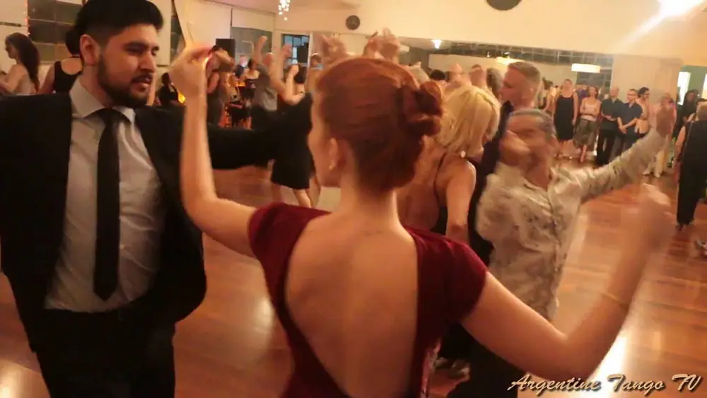 Video thumbnail for Alejandra Mantinan, Joanna Gomez, Sebastian Jimenez - Chacarera - 2-nd Tel-Aviv Tango Festival