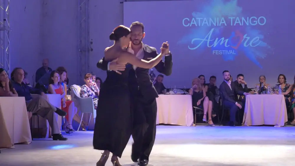 Video thumbnail for Georgia Priskou & Loukas Balokas. Catania Tango Amore 2017. Full Show