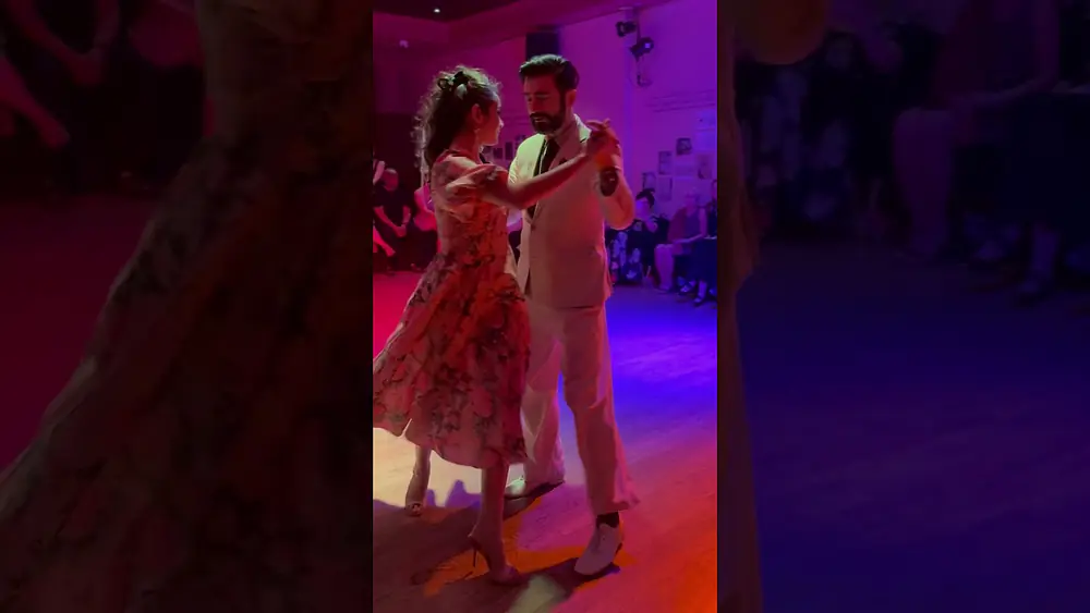 Video thumbnail for Dagny Miller & Iakof Shonsky Vals to "DIchas Que Vivi" by Rodolfo Biagi at La Nacional in NYC 1/3