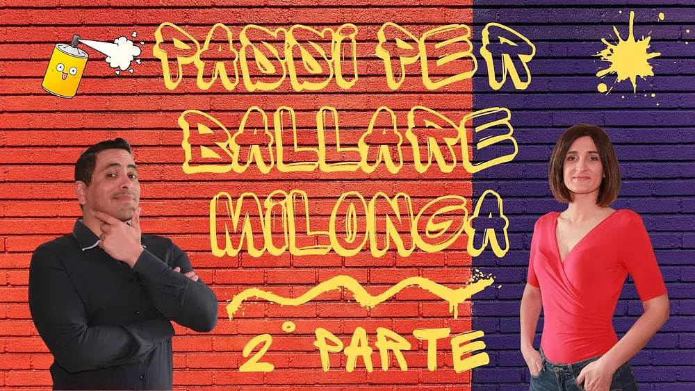 Video thumbnail for II Passi per ballare Milonga, Part 2 - TANGO ARGENTINO, CARLOS ESTIGARRIBIA