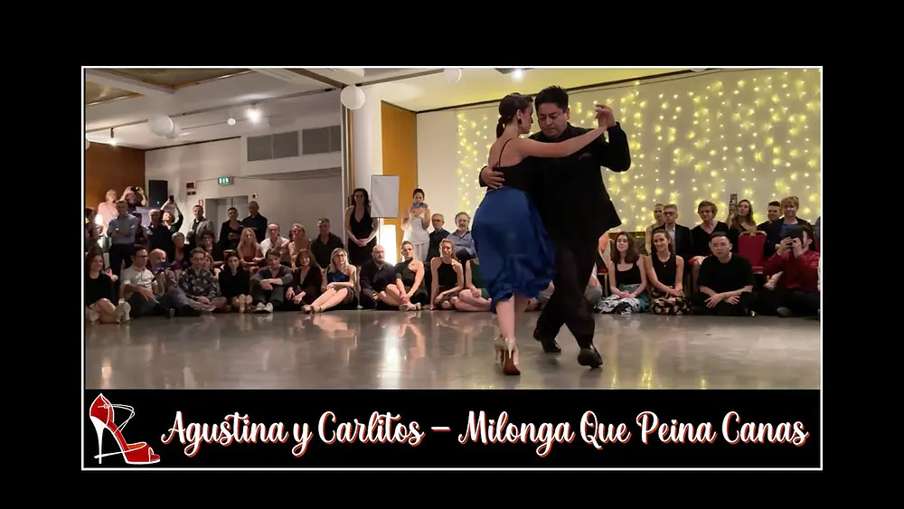 Video thumbnail for Agustina Piaggio y Carlitos Espinoza 3/4 - Milonga Que Peina Canas - Bergamo Festango