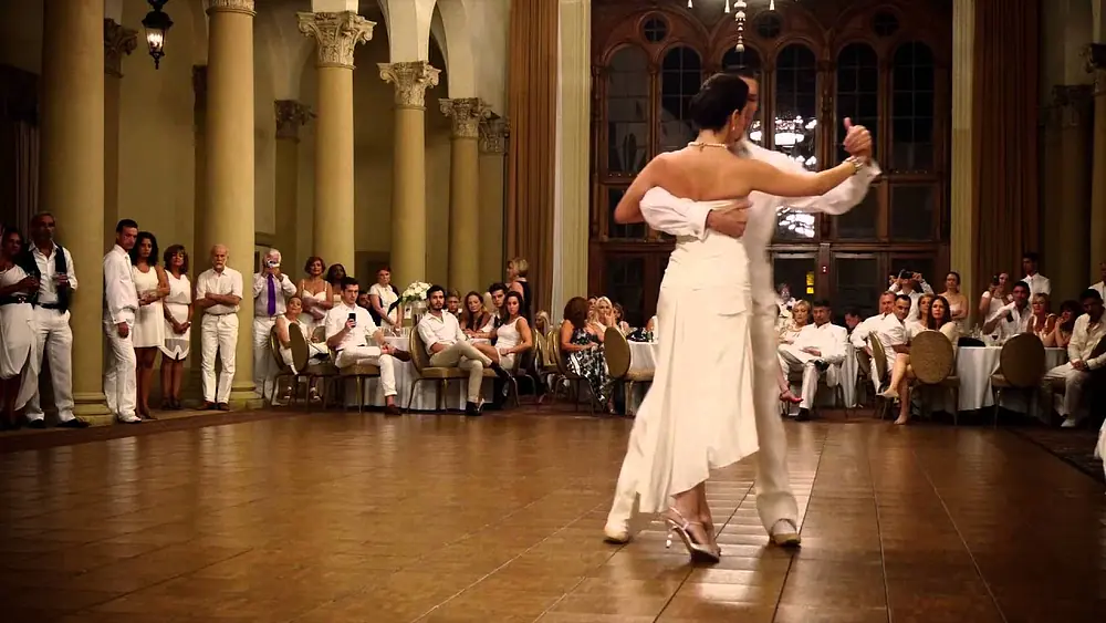 Video thumbnail for Alma de Tango Signature White Party 2014, Monica Llobet & Richard Council, La Capilla Blanca