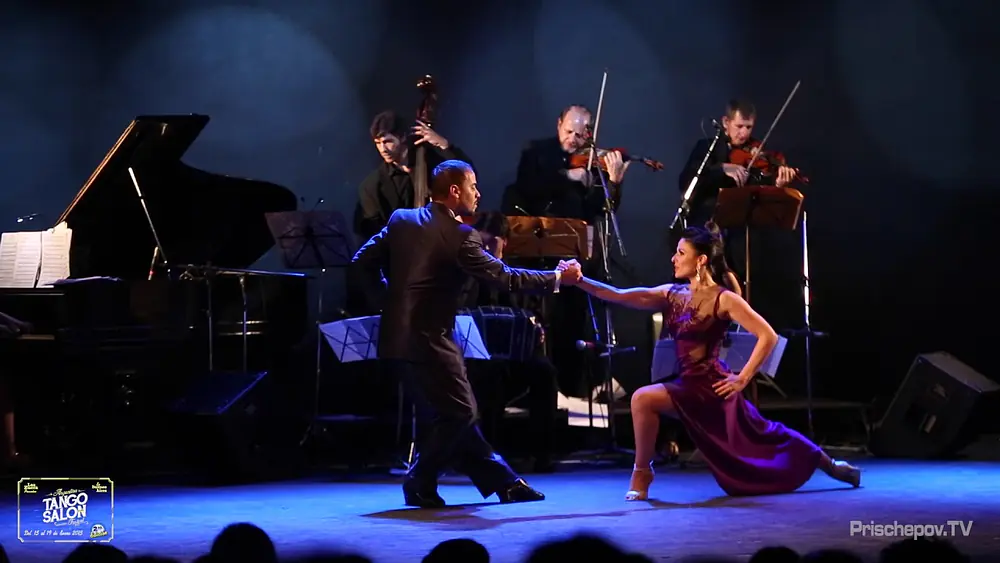 Video thumbnail for Daniel Nacucchio Y Cristina Sosa   Orquesta Ojos de Tango, 2, Tango Salon 2015