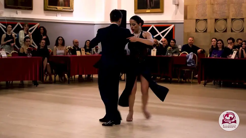 Video thumbnail for Vaggelis Hatzopoulos & Marianna Koutandou - 4/4 - Pata Ancha (Color Tango) | Milonga Nacimiento